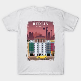 Berlin Travel Poster T-Shirt